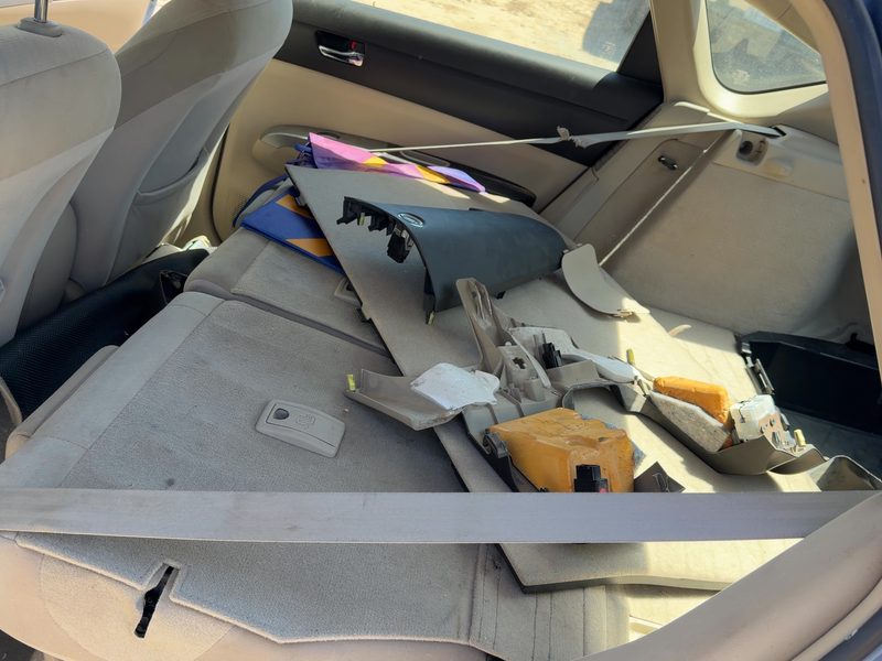 2005 Toyota Prius Rear Seat Belt RH