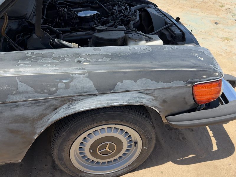 1972-1989 Mercedes 450 Fender RH