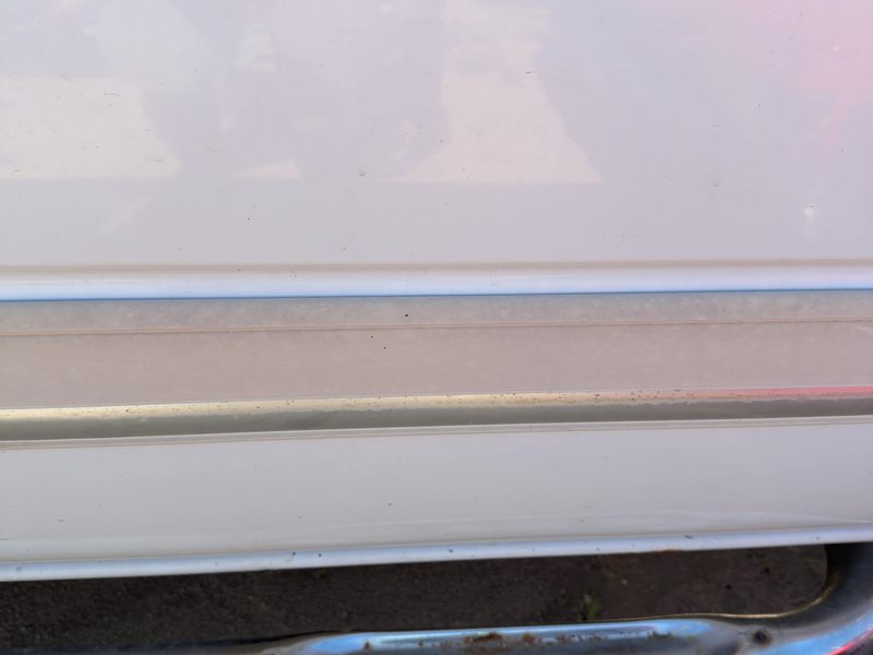 2003-2007 Chevrolet 2500 Silverado Pickup Rear Door Moulding LH