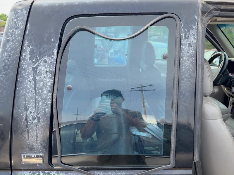 1989-2000 Chevrolet Pickup 1500 Series Rear Door Glass/Window RH