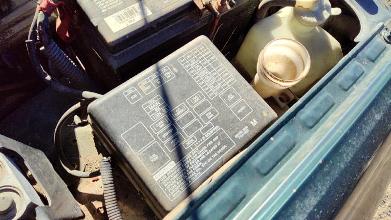 2000 Honda Passport Engine Fuse Box