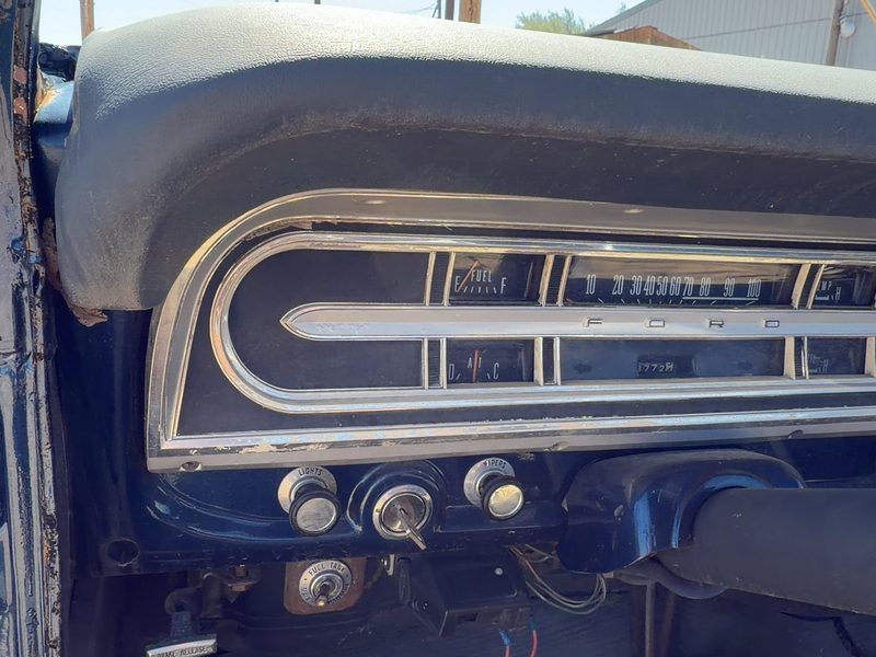 1968 Ford Pickup F250 Series Dash Panel