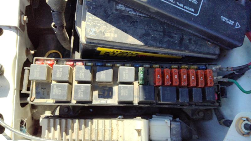 1998 Chrysler Town & Country Engine Fuse Box