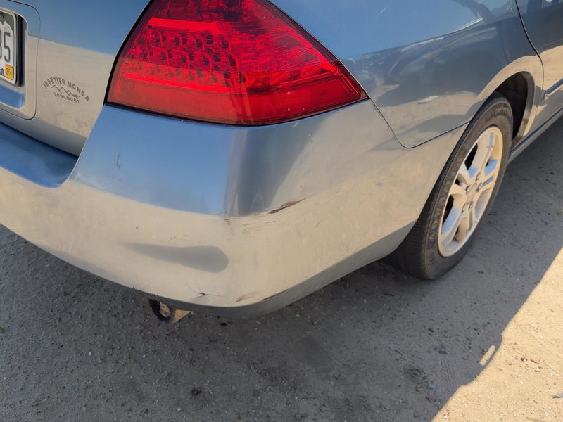 2006-2007 Honda Accord Rear Bumper Assembly