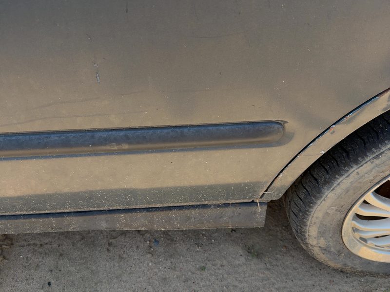 1996-2000 Honda Civic (see Also Delsol & Crx) Rear Door Moulding LH