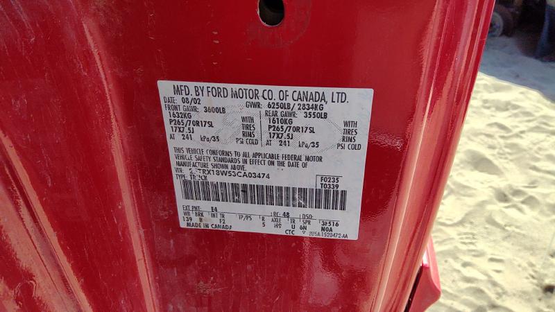 2003 Ford Pickup F150 Series Vehicle Unit Complt.