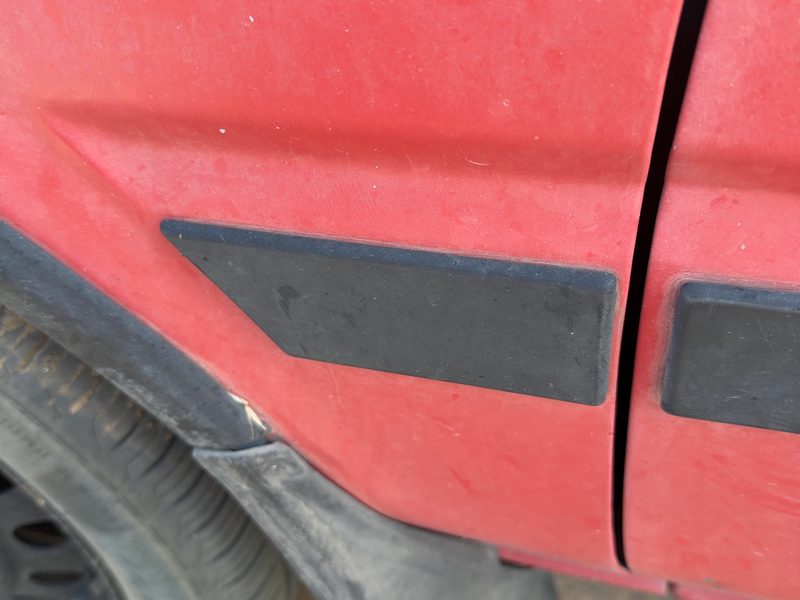 1988 Toyota FX (includes Fx16) Fender Moulding LH