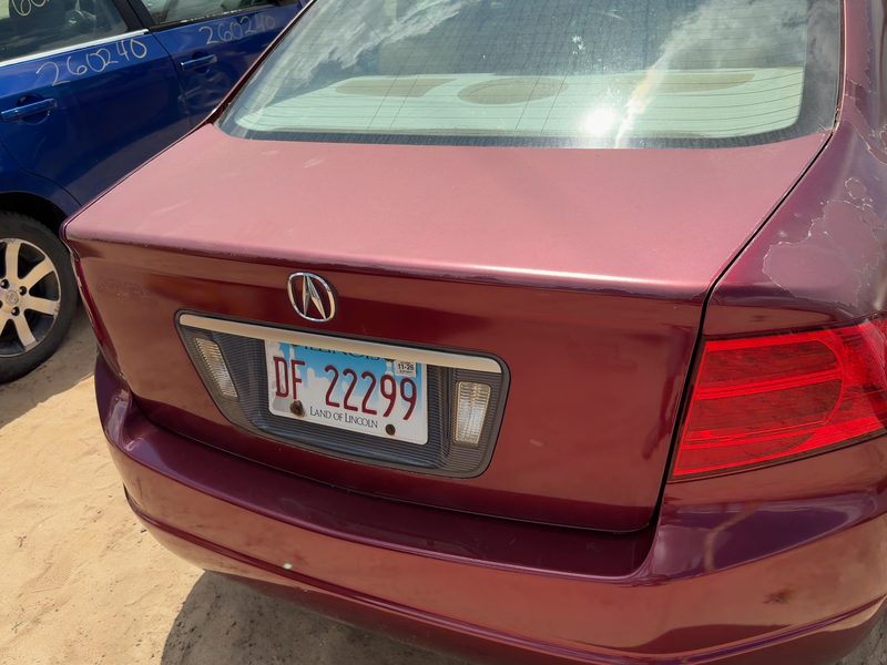2004-2008 Acura Tl Trunk/Decklid/Hatch/Tailgate