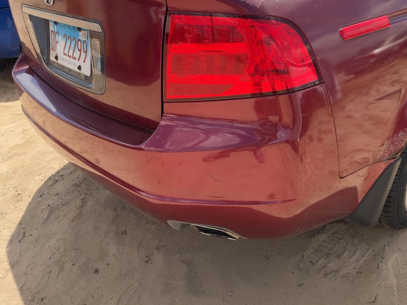 2004-2006 Acura Tl Rear Bumper Assembly