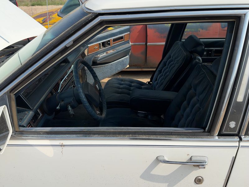 1985-1987 Oldsmobile Ninety-eight (80 & Up) Front Door Glass/Window LH