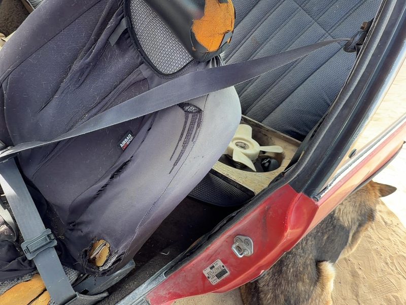 1988 Toyota FX (includes Fx16) Front Seat Belt LH