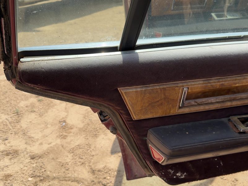 1986 Buick Park Avenue (80&up) Rear Door Trim Panel LH