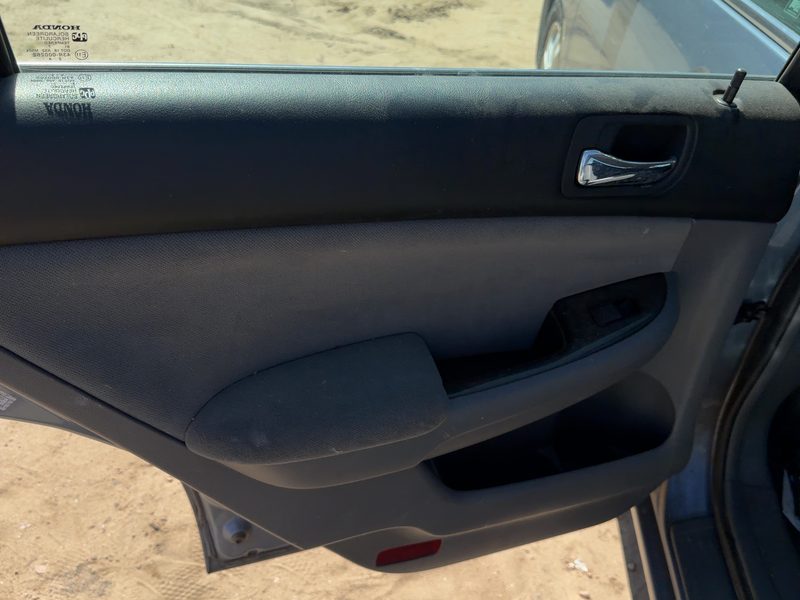 2006-2007 Honda Accord Rear Door Trim Panel LH