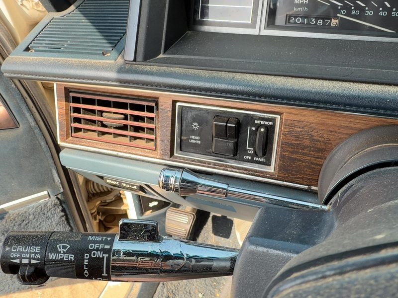 1985-1988 Oldsmobile Ninety-eight (80 & Up) Dash Panel
