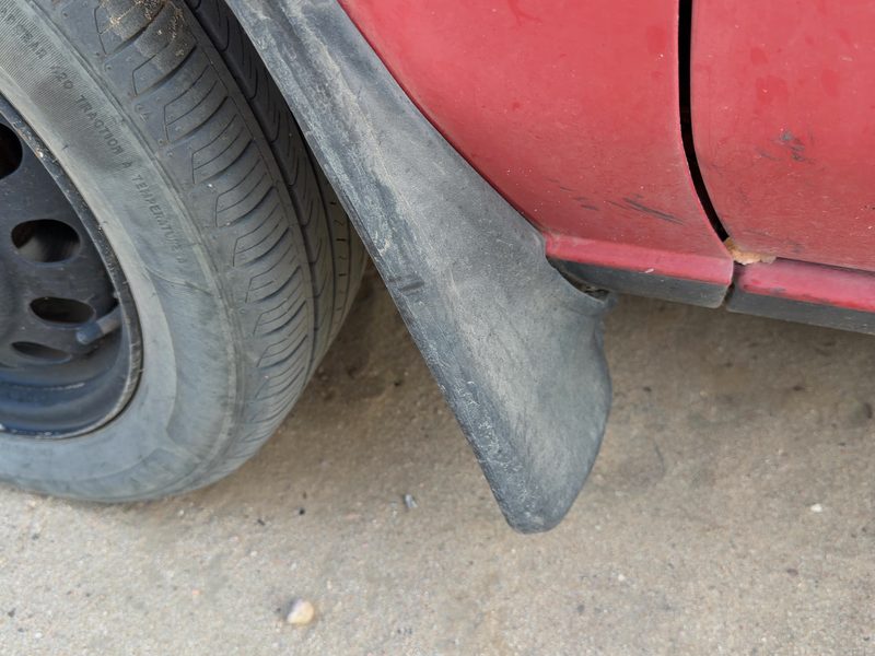 1988 Toyota FX (includes Fx16) Fender Moulding LH