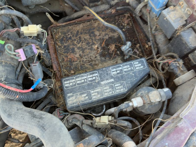 1987 Nissan Maxima Engine Fuse Box