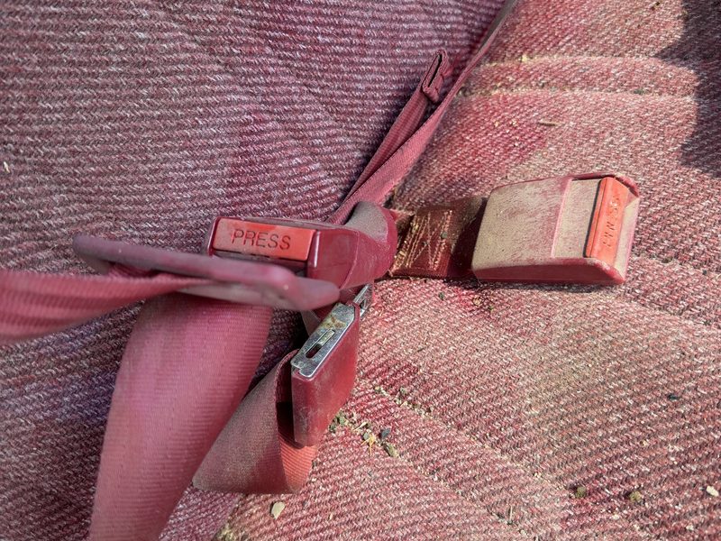 1991 Dodge Dakota (mid-size) Front Seat Belt RH