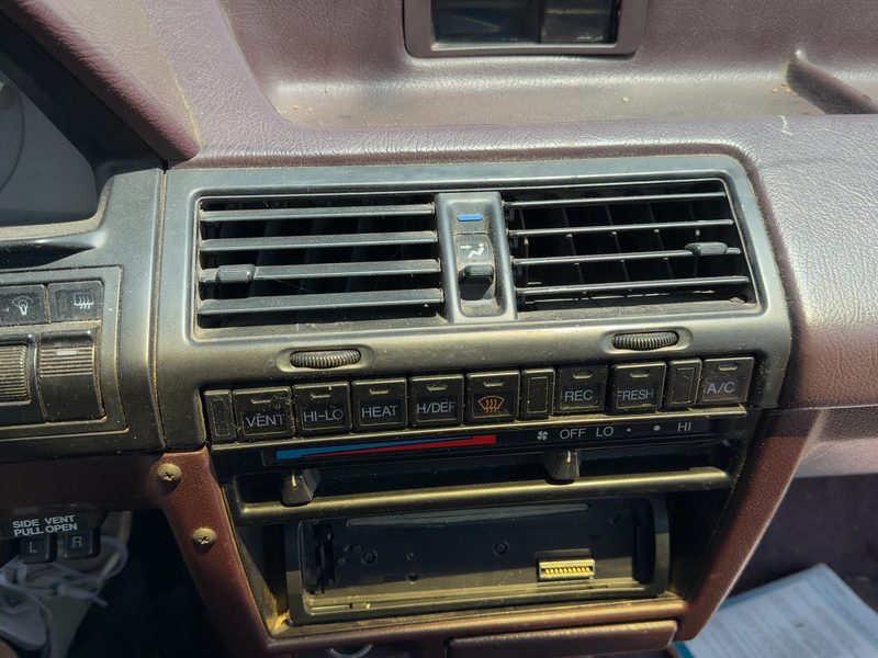 1988-1989 Honda Accord Dash Panel