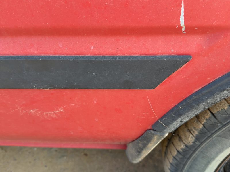 1988 Toyota FX (includes Fx16) Quarter Panel Moulding LH