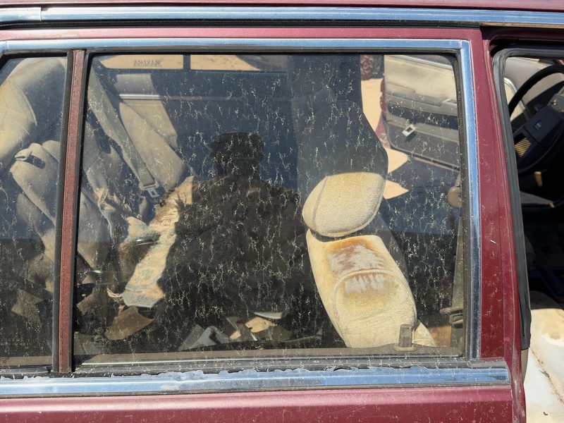1985-1988 Nissan Maxima Rear Door Glass/Window RH