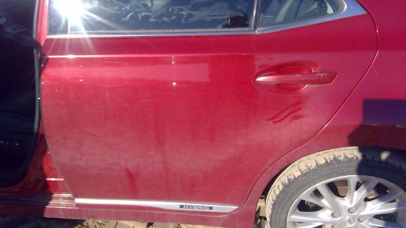 2010-2012 Lexus Hs250h Rear Door LH