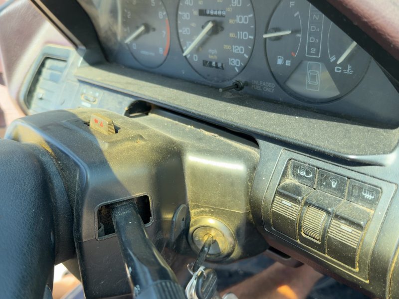 1988-1989 Honda Accord Dash Panel