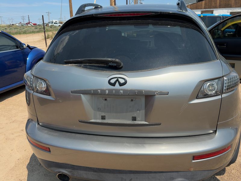 2003-2005 Infiniti FX Series Trunk/Decklid/Hatch/Tailgate