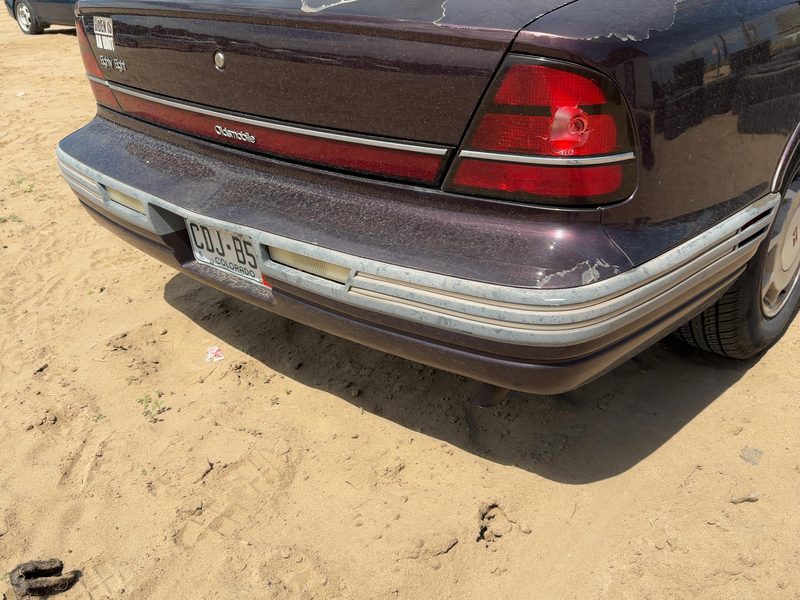 1992-1995 Oldsmobile Eighty-eight (80 & Up) Rear Bumper Assembly