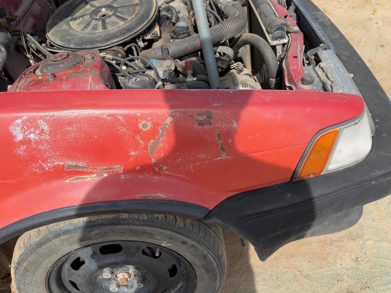1987-1988 Toyota FX (includes Fx16) Fender RH