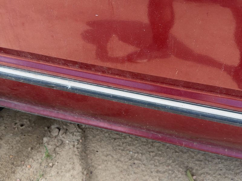 1987 Nissan Maxima Front Door Moulding LH
