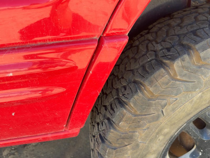 2000 Jeep Grand Cherokee Quarter Panel Moulding LH