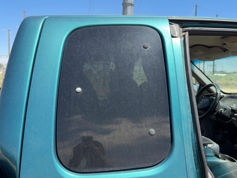 1997-2004 Ford Pickup F150 Series Rear Door Glass/Window RH
