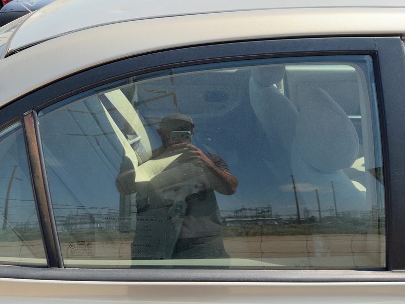 2001-2006 Hyundai Elantra Rear Door Glass/Window RH