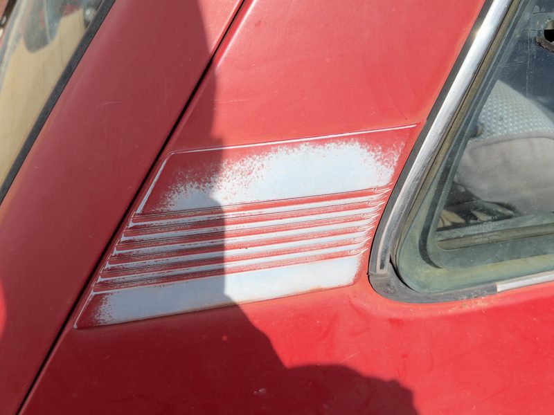 1988 Toyota FX (includes Fx16) Quarter Panel Moulding RH