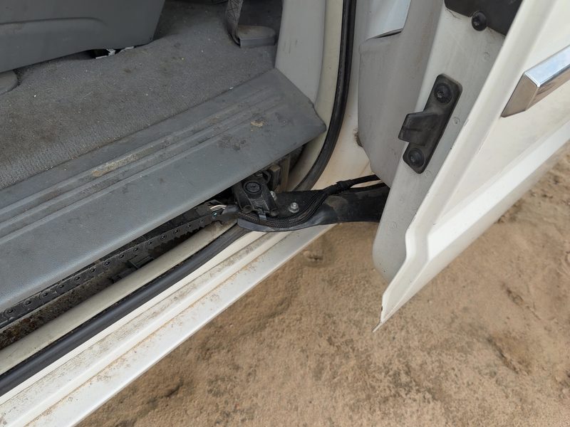 2010 Chrysler Town & Country Rear Door Latch LH