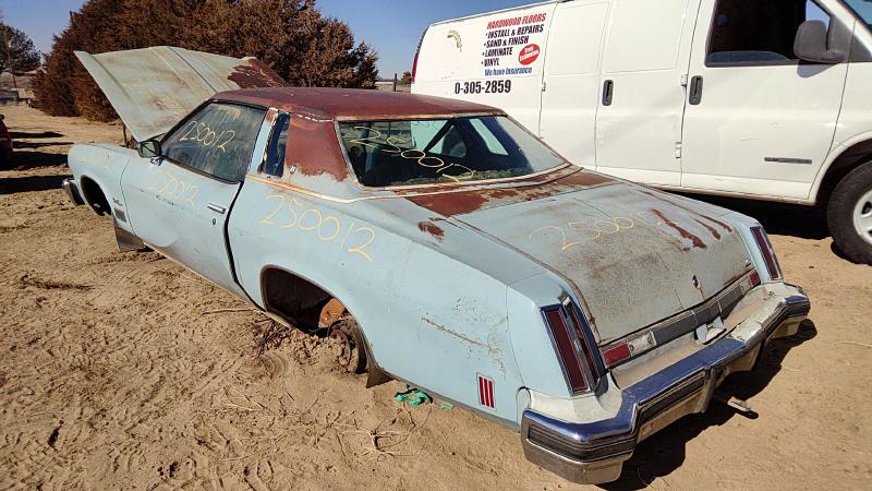 1975 Cutlass (also See Calais 85-88) Vehicle Unit Complt.