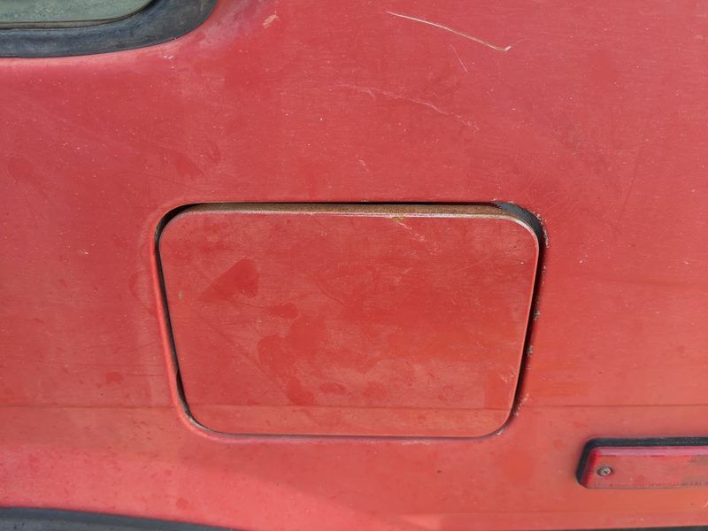 1988 Toyota FX (includes Fx16) Fuel Tank Door