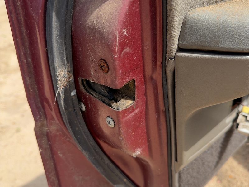 1987 Nissan Maxima Front Door Latch LH