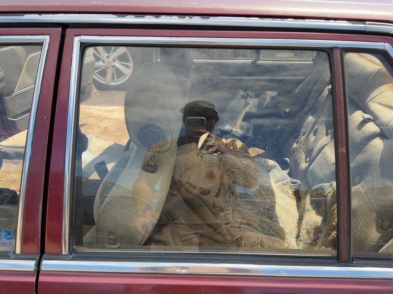1985-1988 Nissan Maxima Rear Door Glass/Window LH