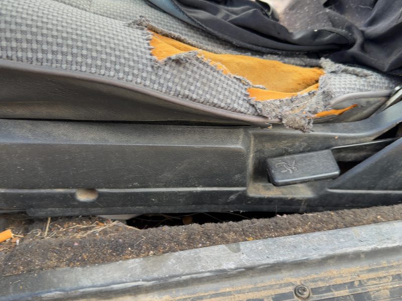 1988 Toyota FX (includes Fx16) Seat Track LH