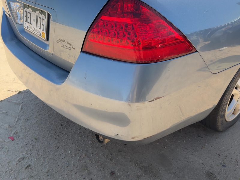 2006-2007 Honda Accord Rear Bumper Assembly