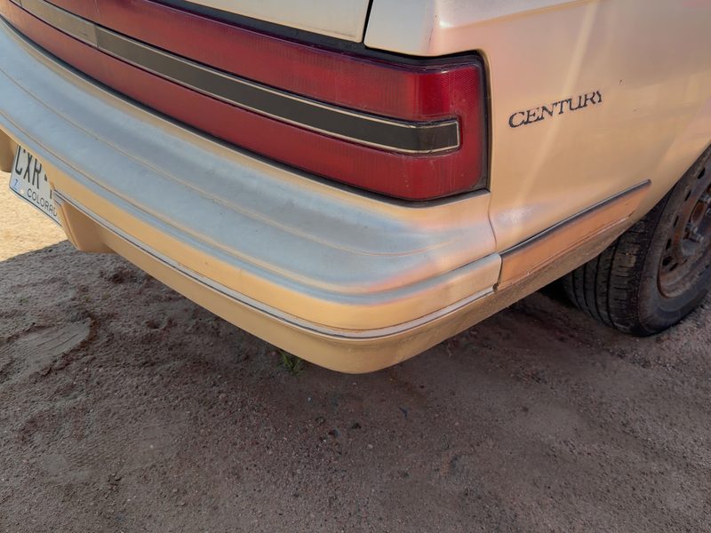 1989-1996 Buick Century Rear Bumper Assembly