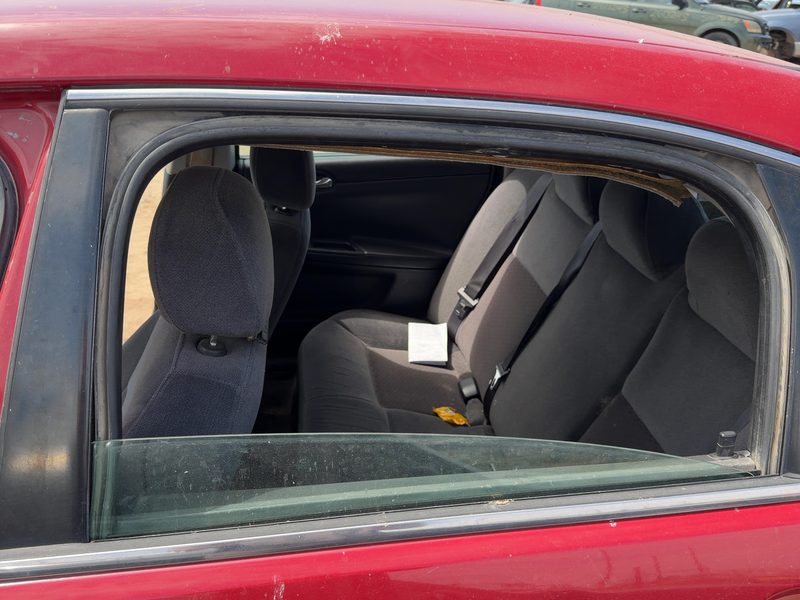2006-2016 Chevrolet Impala (80 & Up) Rear Door Glass/Window LH