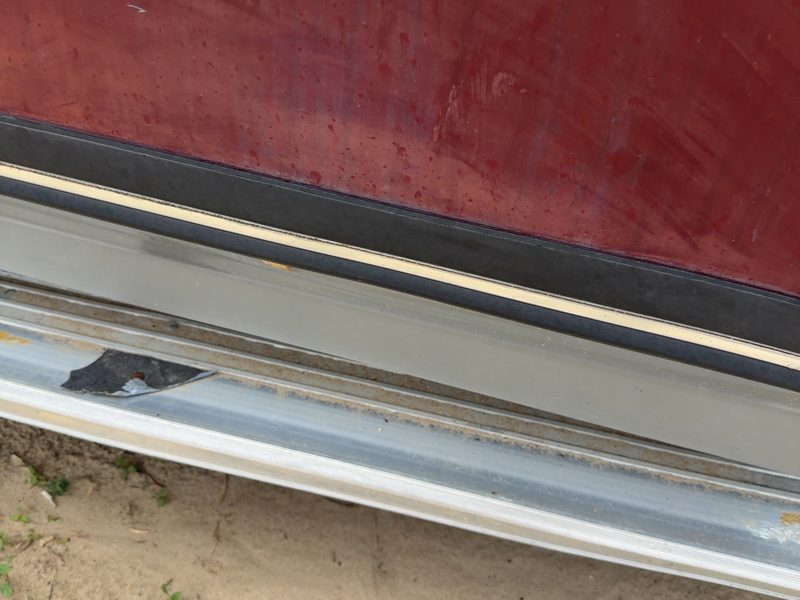 1989 Ford Pickup F150 Series Front Door Moulding LH
