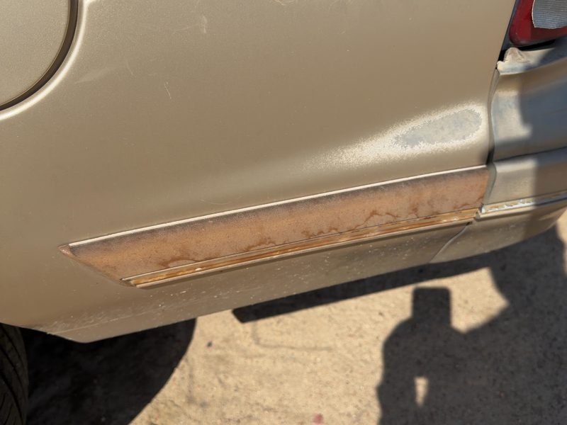 1993 Buick Century Quarter Panel Moulding LH
