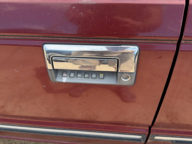 1987 Nissan Maxima Outside Door Handle LH