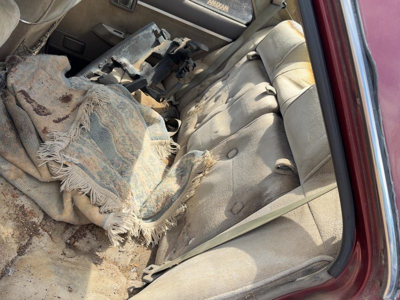 1987 Nissan Maxima Rear Seat Belt RH