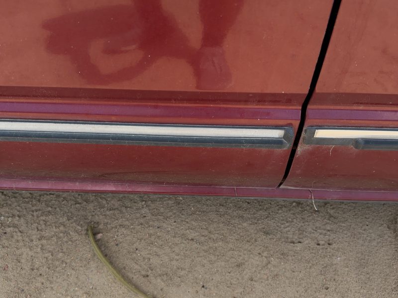 1987 Nissan Maxima Front Door Moulding LH
