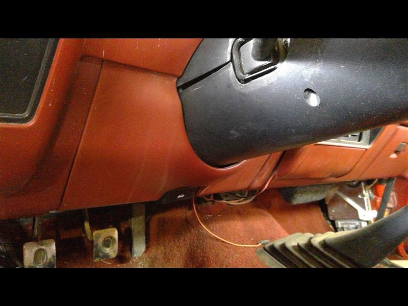 1989-1992 Ford Ranger (small Truck) Dash Panel