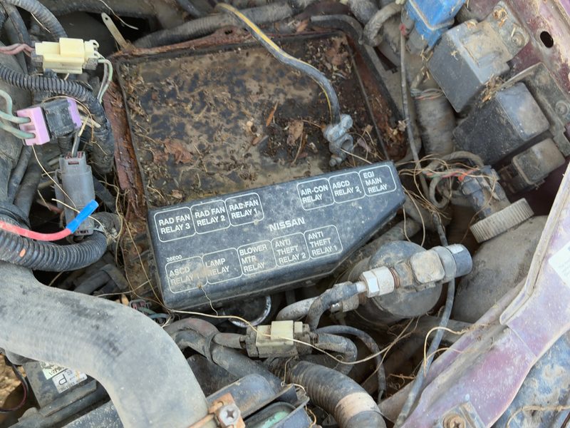1987 Nissan Maxima Engine Fuse Box